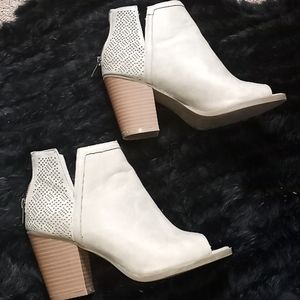 Sugar open toe booties